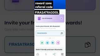 reward zone referral code  reward zone refer code  reward zone promo code [upl. by Witkin]