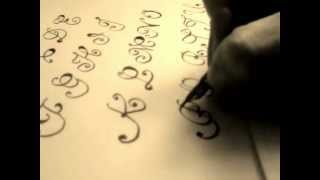 Write cursive fancy letters  for beginners [upl. by Fiel]