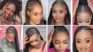 quotGet a more elegant and charming look with these braided hairstyles  Cornrow braids and styles [upl. by Tterraj]