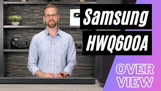 Samsung HWQ600A Soundbar With Sound Demo [upl. by Goldston]