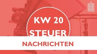 Steuernachrichten  Update 202019  Kostenlos amp schnell informiert [upl. by Alinna]