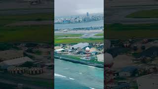 Seaplane Flight Landing in the Maldives 🌊✈️ [upl. by Edmunda]