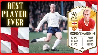 England Best Player Ever  Sir Bobby Charlton  Goals amp Skills [upl. by Letsyrhc]