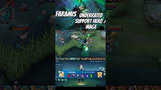 Faramis op support hero faramismlbb faramisgameplay faramisbestbuild2024 faramis mobilelegends [upl. by Acinom578]