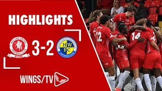 HIGHLIGHTS  Welling United 3 Havant amp Waterlooville 2 [upl. by Amleht79]