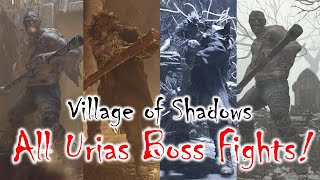 Resident Evil 8 Village  All Urias Boss Fights  Village of Shadows  No Damage [upl. by Marashio216]