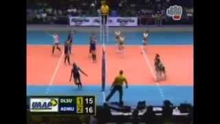 Angeline quotDziquot Gervacio Powerful Quick and Open Attack [upl. by Nuahc784]