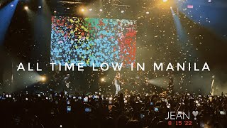 ALL TIME LOW IN MANILA 2022 [upl. by Madda]