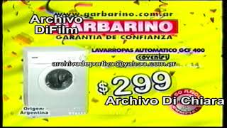 Publicidad Garbarino con Mariana Fabbiani  DiFilm 2001 [upl. by Aniuqal]