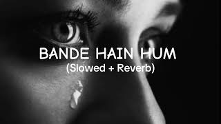 Bande Hai Hum Slowed  Reverb Use Headphones [upl. by Hannover]