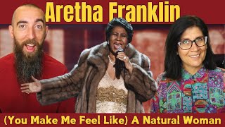 Aretha Franklin  You Make Me Feel Like A Natural Woman REACTION with my wife [upl. by Nelyt558]