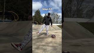 How To Master The No Comply Revert skateboarding skateboardtutorial [upl. by Namreh316]