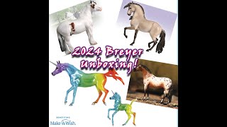 Breyer Horses 2024 New Releases Unboxing  Legend POA Hope amp Love Cossaco [upl. by Eeleak364]