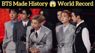 OMG😳 BTS Made History 😱 World Record Break  Taekook  BTS Military Service  BTS AMAS 2021 bts [upl. by Ahsikyw]