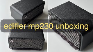 Edifier MP230 Retro bluetooth speaker unboxing 2024 [upl. by Enra]