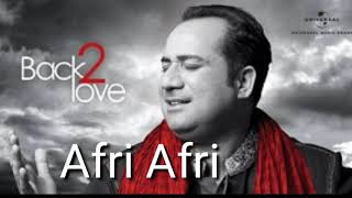 Afree Afree Rahat Fateh Ali Khan song [upl. by Enitnelav]