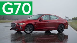 2019 Genesis G70 Quick Drive  Consumer Reports [upl. by Heshum]