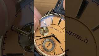 Grönefeld 1941 Remontoire REMOWGSA 1Minute Watch Review [upl. by Alor]