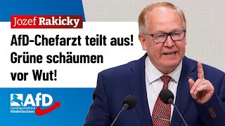 AfDChefarzt teilt aus Grüne schäumen vor Wut – MUDrPhDr Jozef Rakicky AfD [upl. by Tloc]