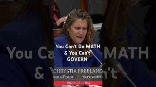 Chrystia Freeland Demolished By Conservatives freecanada mcga justintrudeau canada shorts [upl. by Valda735]