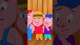 I Tre Porcellini e la casa sullalbero 🌳🐷 shorts storieperbambini cartonianimati perbambini [upl. by Leahcimdivad]