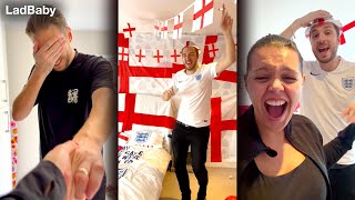 When Mum builds an England Fan Zone in the Bedroom 🤣🏴󠁧󠁢󠁥󠁮󠁧󠁿 [upl. by Naillil355]