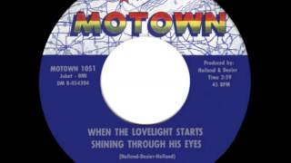 The Supremes  When the lovelight starts shining through his eyes [upl. by Moreno]