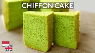 100 SUKSES LEMBUT Resep CHIFFON CAKE Pandan Gluten Free [upl. by Ayerdna322]