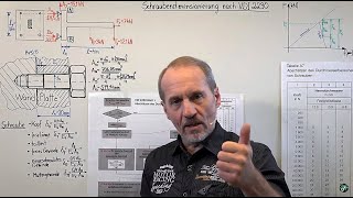 ENGINEERING  Kragbalken Teil 4 Schraubendimensionierung nach VDI 2230 Verspannungsdiagramm [upl. by Yerot]