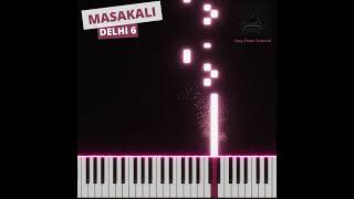 Masakali BGM  Delhi 6  Piano Tutorial [upl. by Nordna]