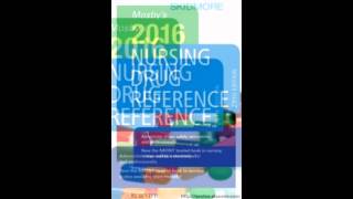 MOSBYS 2016 NURSING DRUG REFERENCE BY SKIDMORE [upl. by Ormiston]