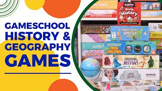 Gameschooling History amp Geography  History amp Geography Games for Your Homeschool [upl. by Jakoba]