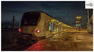 RER TER amp TRANSILIEN à Achères Grand Cormier [upl. by Nosneh]