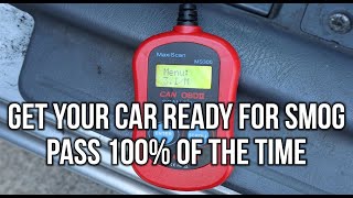 How To Get Your Car Ready For a Smog Check – Pass 100 Of The Time – IM Drive Cycle Ready [upl. by Agripina]