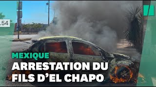 Mexique  après l’arrestation du fils d’El Chapo des scènes de chaos dans la ville de Culiacan [upl. by Louise554]