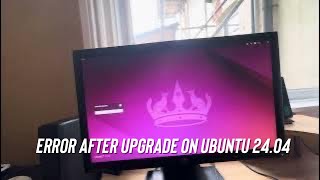 Fix Ubuntu 2404 can’t login is loop after upgrade your UBUNTU [upl. by Crosse149]