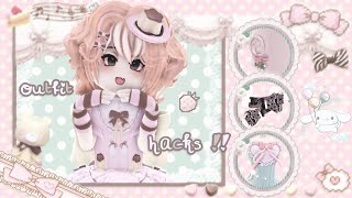 ꒰ cute royale high outfit hacks   3 ୨୧ [upl. by Earb]