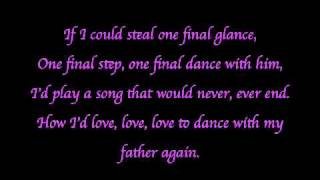 Kellie Coffey  Dance with my father lyrics [upl. by Eeladnerb676]