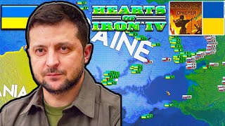 SAVING UKRAINE FULL MOVIE Hearts of Iron 4 Across The Dnieper Ukraine Campaign Gameplay [upl. by Lissie102]