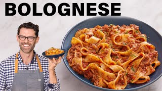 Easy Bolognese Sauce Recipe [upl. by Goulden]