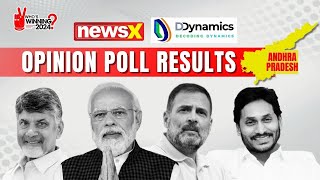 The 2024 Andhra Pradesh Result  NewsX DDynamics Opinion Poll [upl. by Morna969]