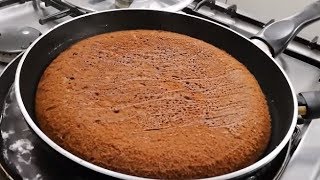 GÂTEAU AU CHOCOLAT CUIT A LA POÊLE ET AU BAIN MARIE FACILE CUISINE RAPIDE [upl. by Ifar]