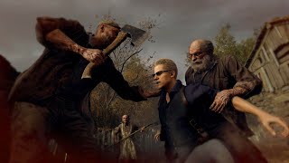 Resident Evil 4 Remake Albert Wesker Death Animations [upl. by Arod]