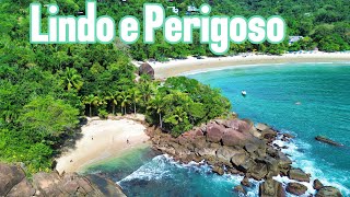 Praia do Félix e Português em Ubatuba um perigo aos turistas [upl. by Lucchesi]