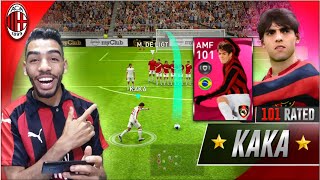 KAKA 101 Rated Review 🔥 This guy is insane 😱 pes 2021 mobile [upl. by Scevor339]