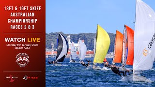 13ft and 16ft Skiff Nationals RACES 2 and 3 [upl. by Tormoria]