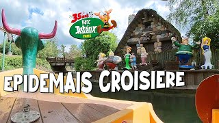 EPIDEMAÏS CROISIÈRE AU PARC ASTÉRIX  Avec nouvelle musique File dattente  attraction [upl. by Xenia]