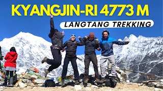 LANGTANG TREKKING  KYANGJINRI 4773M  LAMTANG NATIONAL PARK  RASUWA  NEPAL [upl. by Gytle]