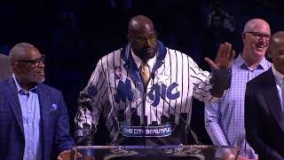 FULL Shaq Speech  Shaquille ONeal Jersey Retirement Ceremony [upl. by Hanavas47]