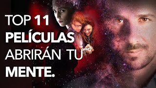 TOP 11 PELÍCULAS que ABRIRÁN TU MENTE y Estimulan el Despertar de Conciencia de CALIDAD [upl. by Iramaj776]